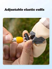 All Season Cute Plaid Bear Anti-Dirty Pants, Small Dog Walking Pet Cat Dog Boots, Outdoor Anti-Dust Shoes - Beige - View 3