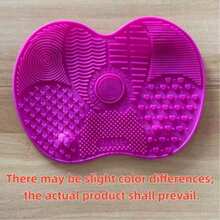 1个硅胶化妆刷清洁垫 - 更好地清洁您的化妆工具。采用耐用、可重复使用且便携的硅胶材质，带有吸盘，边缘光滑。苹果形硅胶化妆刷清洁垫不会损坏您的化妆刷或其他化妆工具。 - A - 查看 14