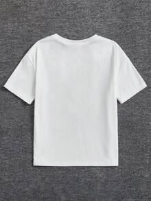 Tween Girls T-Shirts - White - View 2