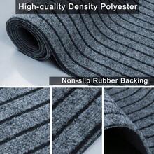 1pc Entrance, Kitchen, Bathroom, Hallway, Balcony Anti-Slip, Anti-Oil, Anti-Stain, Water-Absorbent, Easy-To-Clean Mat - Grey - View 13