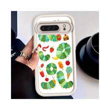 苹果Handyhülle满屏毛毛虫745JPTYJTiphone15PlusWeihnachtsgeschenkGooglePixel8ANeujahrsgeschenke - 白色 - チェックする 1