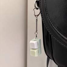 2-Key Keyboard Pendant, Mechanical Keyboard Switch Stress Relief Toy, Also Can Be Used As Backpack Keychain Pendant, Stress Relief Keyboard Toy Pendant, Holiday/Birthday Gift - Multicolor - View 5