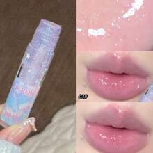 HER ORANGE HERORANGE 全息星光润唇膏，细闪，持久保湿，不粘腻，淡化唇纹，防止干燥，唇部护理化妆品，节日礼物 - 多色 - 查看 15