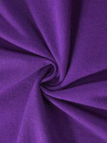 Mickey And Minnie Mouse One Cute Disney Fresh And Fashionable Round Neck T Shirt For Girls Made Of 100 Cotton Is An Ideal Choice For Daily Wear Vacation Leisure Outdoor Exploration School Life And Shopping Trips It Is A Must Have Item For Summer It Is Also An Excellent Gift For The Same Boy And Girl Every Child Deserves One - 紫色 - 查看 8