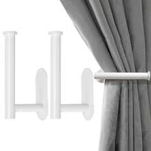 自粘式卫生纸架，无需钻孔即可壁挂安装，适用于厨房、浴室、卫生间（白色/黑色） - 多色 - 查看 5