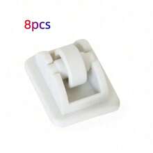 8pcs Self-Adhesive Furniture Casters, Plastic Wheels For Furniture & Storage Boxes, Easy To Move - 8 Items - View 10