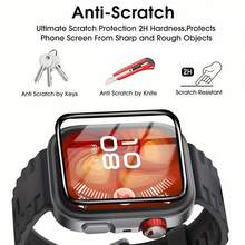 防震3D曲面屏幕保护膜4件套配件，兼容华为Watch Fit 4/4 Pro，3D曲面软膜，Fit 4保护壳，屏幕保护膜春季礼品 - 4pcs - 查看 7