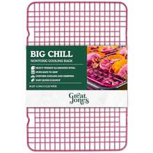 Great Jones Big Chill Wire - Estante de refrigeración baya de arena - 16.9 pulgadas x 11.4 pulgadas acero aluminizado pesado estante antiadherente para hornear apto para horno 450 °F estante de - como en la foto - Ver 8