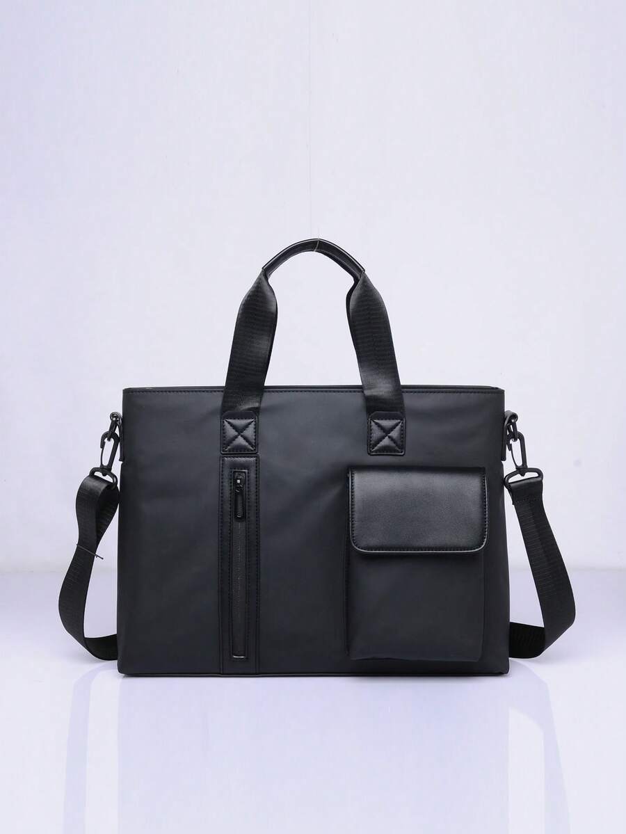 Waterproof & Durable Nylon Men's Business Laptop Bag, Handbag & Shoulder Bag