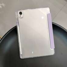 適用於 Matepad SE 11 吋平板保護殼，Matepad 保護殼，高透明壓克力背板，時尚智能 Y 型折疊支架保護殼，高品質 PU 皮革，附自動睡眠/喚醒保護功能，Matepad 保護殼，適用於 Redmi Pad2 11 吋 2025/ PadSE 11 吋 2023 平板保護殼，A16 保護殼，適用於 iPad 10 代平板保護殼 - 多折 - 查看 7