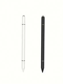 Magnetic Plastic 3-In-1 Capacitive Stylus, Compatible With Apple & Android Tablets, Smartphones, Multi-Function Capacitive Pen For Touch Screen, Handwriting, Drawing, Office, Compatible With IPad, Tablet, Dual Tip - Multicolor - View 9