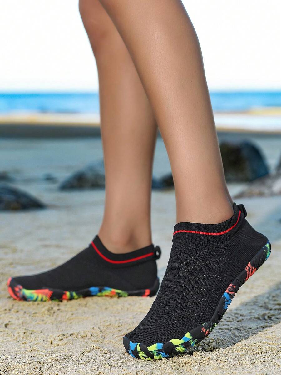 Unisex Water Shoes For Swimming, Beach, Diving, Non-Slip And Scratch-Resistant, Soft Bottom Beach Socks