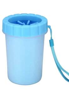 1pc Portable Pet Foot Cleaning Cup, Dog Cat Paw Cleaner Tool, 4.33in*3.54in - Multicolor - View 13