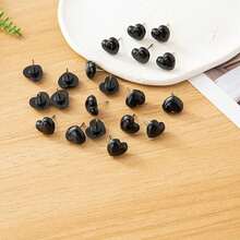 50pcs Plastic Love Thumbtack Shape Tack Binding Board Wall Nail Poster Photo Etc. Back To School - 彩色 - 查看 2