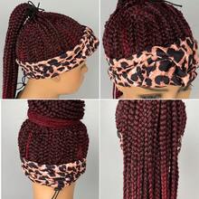 Women's Headband Wig African Dreadlocks Ponytail Synthetic Full Cap Wigs For Daily Wear - Multicolor - View 5