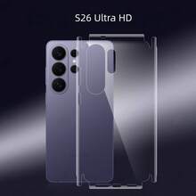 TPU Android Phone Screen Protector 1pc Phone Back Screen Protector, Compatible With Apple, Galaxy S25/S24 Ultra/S24 S25 Plus/S24/S25/S26/S26+/S26 Ultra, High Definition, Matte Full Edge, Self-Healing Scratch & Bubble Resistant TPU Protective Film Mother's Day Gift - HD Film - View 15
