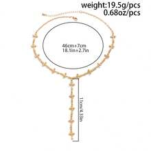 1件新款时尚男士成人礼物十字架吊坠Y形十字架链项链，适合男士日常佩戴的珠宝礼品 - 十字架Y形項鍊 - 查看 7