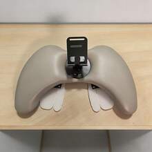 Foldable Manicure Hand Pillow With Phone Holder, 3-Level Adjustable Height, Soft & Comfortable, Waterproof - Multicolor - View 4