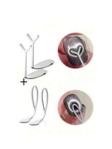 5PCS/Set Cat Eye Magnet Set, Heart Nail Art Tool ,Strong Magnetic Cat Paw Pen Head Round DIY Professional Manicure Gift For Women - Multicolor - View 7