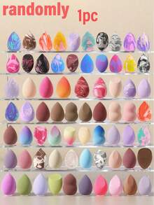 50/5个装美妆蛋套装,多色美妆蛋,粉底混合美妆蛋,干湿两用美妆蛋,打造完美妆容,轻薄底妆,适用于粉底液、粉底霜和粉状产品,马卡龙色美妆蛋套装,超柔软不吸水,多种镂空设计,水滴形、斜角形等,打造光滑细腻的妆容效果,干湿两用。 - 彩色 - 查看 16