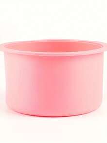 1/2个装不粘硅胶蜡融化内衬，含蜡棒：可重复使用，柔韧易清洁，适用于蜡加热器。确保轻松脱毛和香薰蜡融化。是居家SPA和专业男女用户的理想之选。 - 彩色 - 查看 5