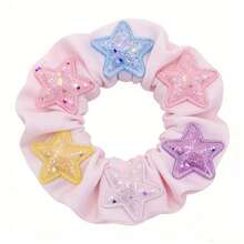 100 Stück Glitzer Stern Applikationen, 5 Farben glänzende Stern Patches für Basteleien, DIY Haarspangen, Stirnbänder, Wasserflaschen, Handyhüllen, Scrapbooking & Geschenkverpackung - selbstklebend & zum Aufnähen als Verzierung für Y2K Ästhetik Dekoration - Fünfzackiger Stern - Übersicht 5