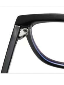 1 Pair Women's Tortoiseshell Cat Eye PC Frame Minimalist Casual Eyeglasses - Brown - View 6