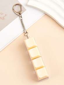 1pc Minimalist 4-Key Keyboard Stress Relief Toy, Keychain To Relieve Pressure, Car Key Chain, Bag Pendant, Keyboard Key Design, Adult Finger Pressure Keychain, Finger Pressure Keyring, Soothing Keychain, Focus Relaxation Stress Relief Keychain, Birthday Gift, Party Favor, Holiday Gift - Multicolor - View 16