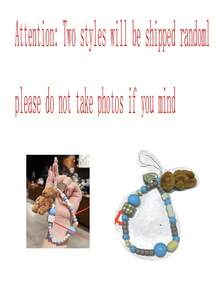 1 件珍珠熊吊饰手机挂绳，全新可爱手工腕带 DIY 配件 - 彩色 - 查看 11