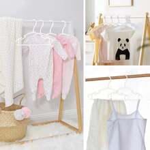 20个塑料婴儿衣架 - 彩色 - 查看 5