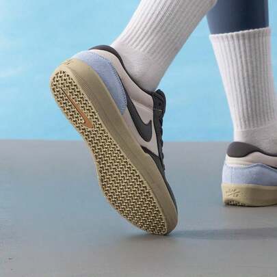 Nike Giày thể thao thường ngày thoải mái, thoáng khí SB FORCE 58 DV5477-102 mới năm 2026, dành cho cả nam và nữ.