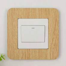 1pc/4pcs Acrylic Minimalist Single Switch Panel, Switch Protective Cover, Wall Decor Switch Sticker, Home Decor Switch Accessory - A - View 14