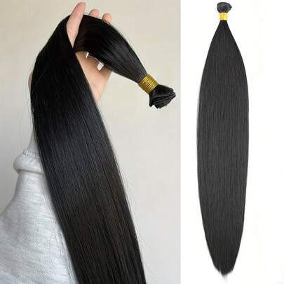 Tóc thật thẳng, chưa qua xử lý, dệt đôi, tóc thẳng tự nhiên 30 inch, màu đen tự nhiên dành cho nữ, tóc nối cho mọi người dùng, 1 bó/3 bó, tóc thật thẳng chưa qua xử lý 8-30 inch dành cho nữ - Tóc đen tự nhiên, hoàn hảo cho vẻ ngoài tự nhiên hoặc tạo kiểu, tóc nối màu tự nhiên, tóc dệt màu đen tự nhiên dành cho nữ, sử dụng hàng ngày, đi nghỉ mát, ngày lễ.