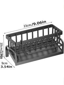 1 cái Giá để đồ đa năng cho bồn rửa, giá treo khăn, chất liệu (nhựa cứng cao), giá đựng đồ nhà bếp, giá đựng đồ dùng vệ sinh, cấu trúc hai lớp, giá đựng miếng bọt biển máy rửa chén, giá để ráo dụng cụ nhà bếp, giá đựng đồ bằng bi kim loại cho bồn rửa, giá sắp xếp nhà bếp, giá đựng khăn và thảm bồn rửa, giá đựng đồ bằng bi kim loại cho bồn rửa, nhựa PP bền, tiết kiệm không gian, thích hợp để đựng miếng bọt biển, xà phòng, khăn - gắn trên vòi, thiết kế hiện đại, phụ kiện bồn rửa nhà bếp - Nhiều màu - Xem 4