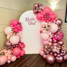 60/30 Unidades Balões de Látex Rosa Metálico de 10 Polegadas, Adequados para Aniversário, Casamento, Chá de Bebê, Despedida de Solteira, Aniversário, Decoração do Dia dos Namorados - A-1 - Visão 4