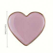 1个奢华心形手机支架 - 可重复使用防摔指环支架，兼容苹果手机和平板电脑 - 完美礼物 - 彩色 - 查看 7