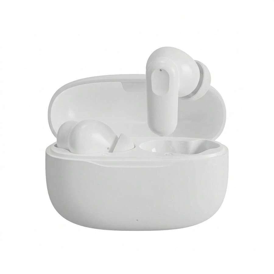 VLDCO V5.3蓝牙耳机，具备ENC降噪功能、强劲低音立体声、24小时超长续航、180mAh电池、轻巧入耳式设计、免提通话功能，兼容所有智能手机 - 查看 1