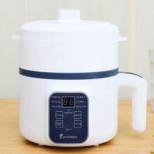 57.48oz Multi-Function Smart Rice Cooker, Convenient Steamer All-In-One Pot, Overheat & Dry Burning Protection, 6 Cooking Modes, Mini Steamer Double Layer Non-Stick Pot, Suitable For 1-2 People To Cook Rice, Soup, Pasta, Steak, Etc. - EU E Type Plug(220-240V) - View 11