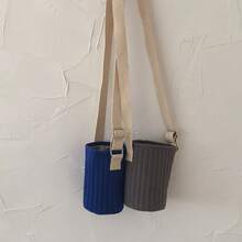 创意卡通保温杯套，绗缝杯套，适用于儿童水瓶和水杯 - 彩色 - 查看 6