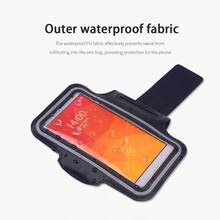 Black Sports Armband Phone Holder Bag For Running & Fitness, Suitable For IPhone 15/14/13/12/11 Pro Max/XS/XR/X/8/7/6 Plus/SE/Mini, Galaxy Ultra Edge/S24/S23/S22/S21/S20/Note 20/10, With Storage Pouch & Armband, Ideal For Outdoor Sports Like Hiking, Cycling And Running, Spring Gift Case - Black - View 4