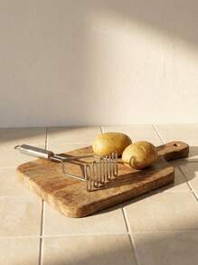 Cirelle 廚房用不鏽鋼馬鈴薯搗碎器 - 銀色 - 查看 7