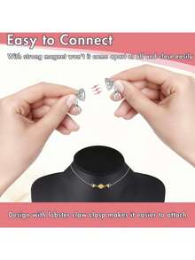 Magnetic Convertible Clasp - A Jewelry-Made Device Featuring Easy-To-Use Extenders And Converters, A Durable And Adjustable Necklace And Bracelet Connector - Multicolor - View 7