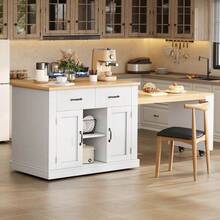 Dining Tables - White+Oak + MDF + Dining Room - View 7