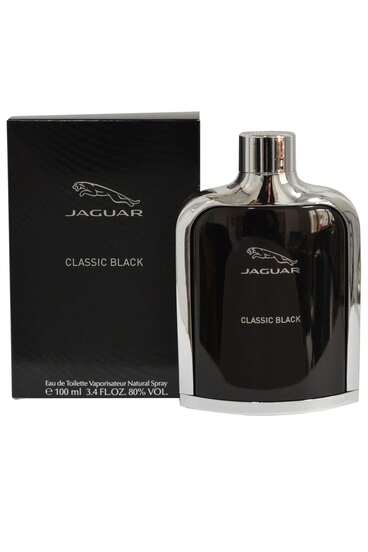  Jaguar Classic Black Eau De Toilette Spray 100ml Mens Fragrance