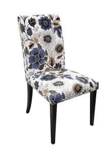 1/4/6 piezas Fundas de silla de respaldo alto de seda de leche, hojas, flores moradas, elásticas a prueba de polvo y lavables para la sala de estar, comedor, dormitorio, estudio - Multicolor - Ver 8