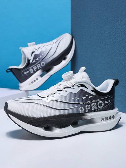 L.S.W.P Zapatillas de running de carretera ligeras unisex, zapatos deportivos casuales para exteriores, zapatos para caminar, zapatos para trail running, adecuados para trotar, fitness, ocio, malla transpirable, acolchados y rebotantes, versátiles para todas las estaciones
