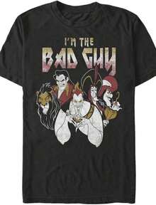 Big & Tall Clic Ugly Deadpool Men's Tops Short Sve Tee Shirtclearance  On Everything - Black 2 - View 1