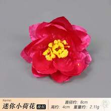 5支莲花形凝胶笔，柔软硅胶笔，创意文具，节日礼品，黑色签名笔 - 套裝 - 查看 8