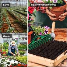 12-Hole Digger Seed Spreader,3 PiecesSowing Seeds Dispenser Set,Mini Seed Dispenser For Small Seeds, Handheld Seed Planter Tool Seed Dibber Multifunctional Spacer Gardening Tools - Default - View 5