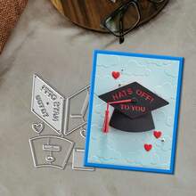 创意返校季模具、DIY剪贴簿相册和压花模板、贺卡制作工具、卡片纸切割工艺品、礼品卡制作模板模切。 - 銀色 - 查看 5